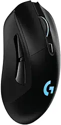 Mouse Gamer Sem Fio Logitech G703 LIGHTSPEED com RGB LIGHTSYNC, 6 Botões Programáveis, Sensor HERO 25K e Bateria Recarregável - Compatível com POWERPLAY