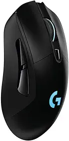 Mouse Gamer Sem Fio Logitech G703 LIGHTSPEED com RGB LIGHTSYNC, 6 Botões Programáveis, Sensor HERO 25K e Bateria Recarregável - Compatível com POWERPLAY
