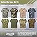 M MCGUIRE GEAR Tactical Ripstop Scrub Top – Durable Unisex Scrubs for Nurses, Military, EMS – Reinforced Medical Scrub Shirt with Utility Pockets – OCP Scorpion, 2X-Large – Made in USA