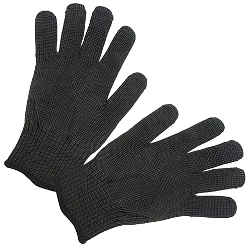 Housoutil Level 5 Protection Kitchen Black Cut Resistant Dish Protective for Slicing Carving More