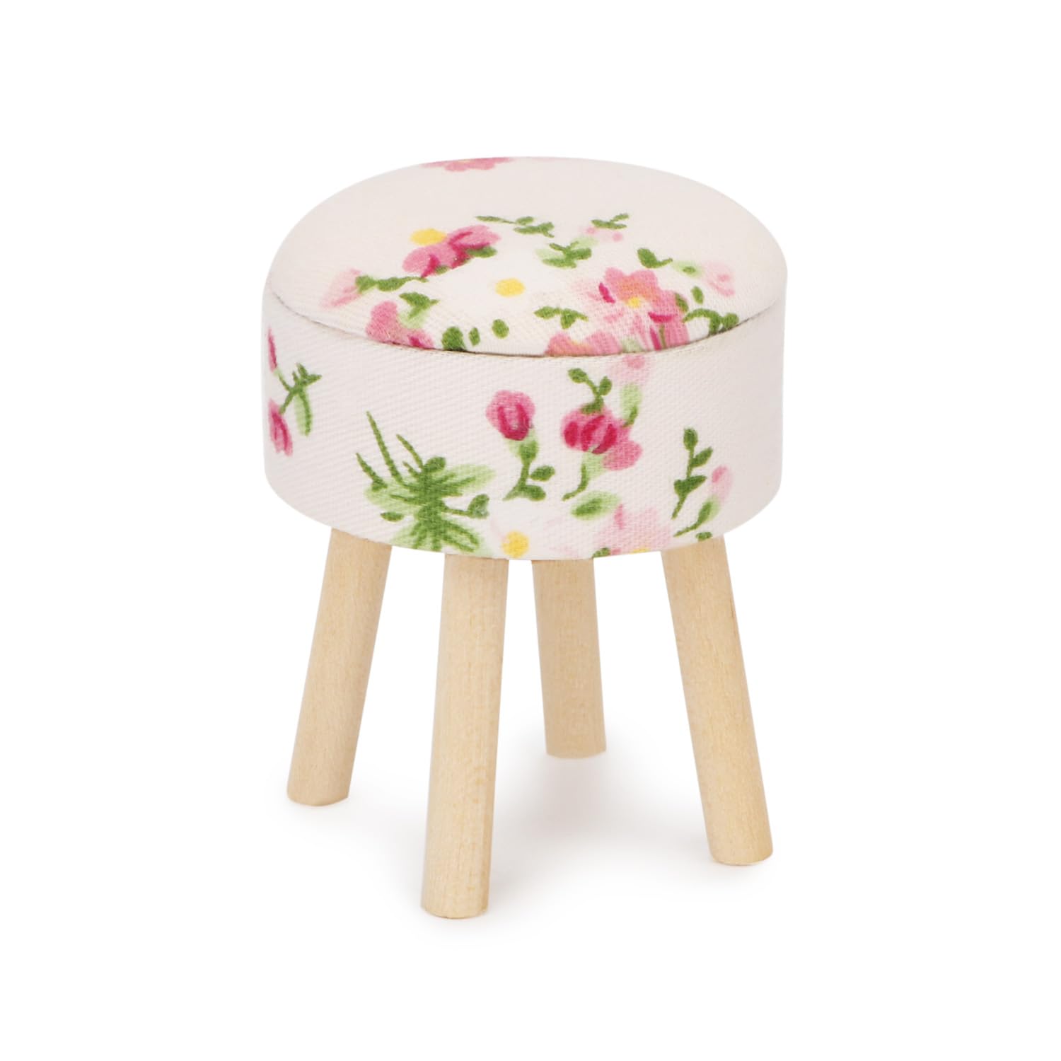 HEMOTON Mini Chaise Meubles Poupée – Tabouret 1:12 – Accessoire Maison De Poupée Vintage
