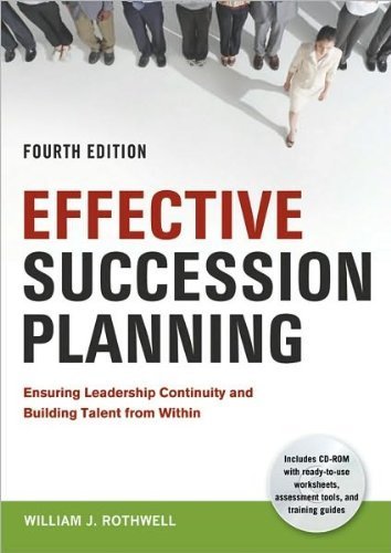 Effective Succession Planning (text only)4th (Fourth) edition by W. J ...