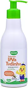 Sabonete Líquido Infantil Natural Bebê 300ml - Corporal Hidratante Hipoalergênico Vegano com Glicerina, Vegetal Sabonete Natural para Recém Nascido, Sem Álcool, Pele Sensível | Lava Tudinho - Bioclub