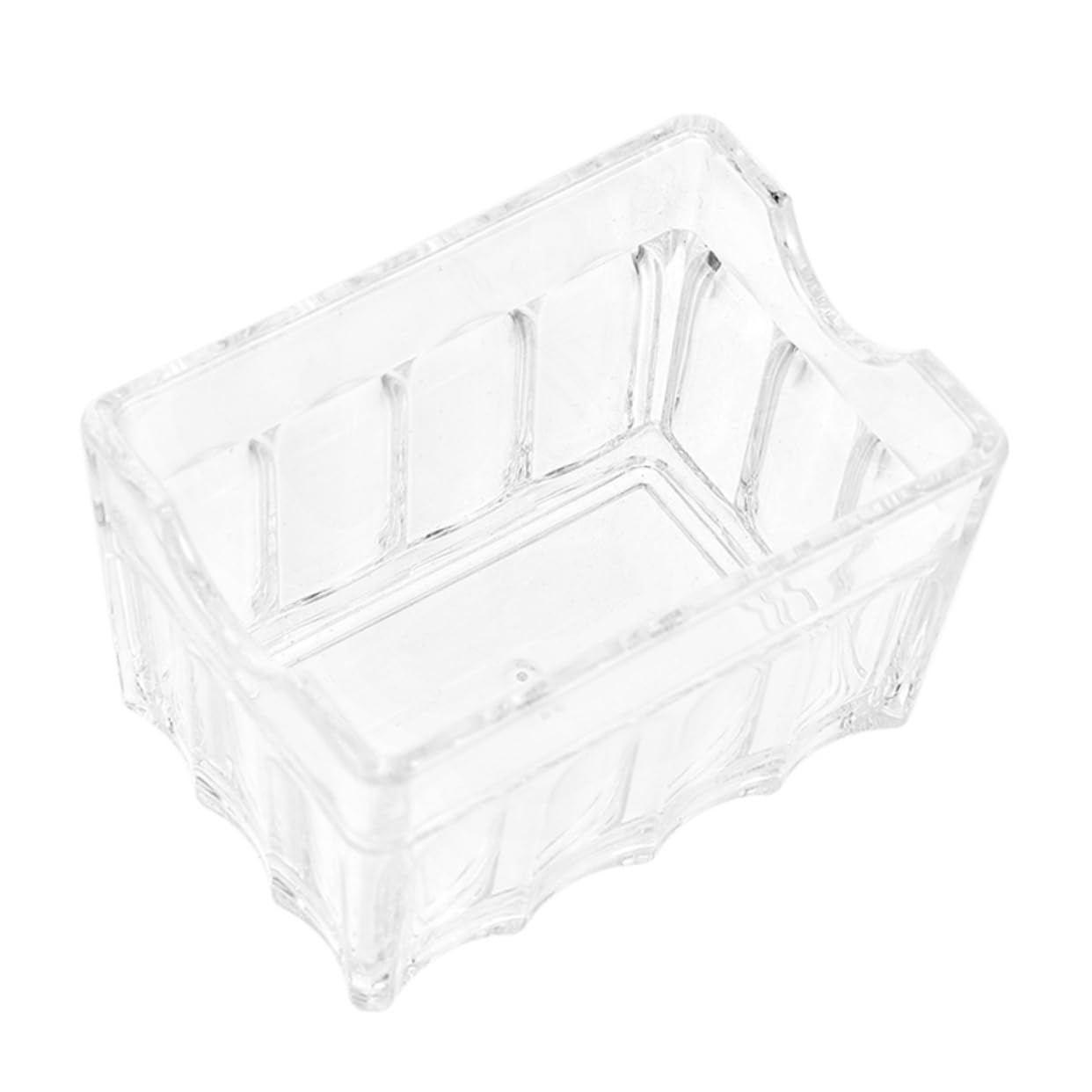 Holibanna Crylic Tea Bag Organizer Pod Sugar Packet Holder Compact Stylish Desktop Storage Box