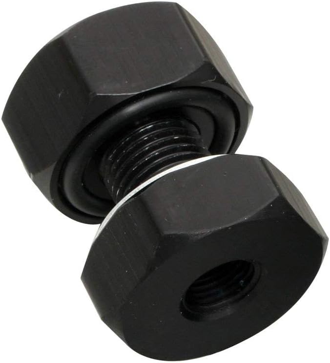 Moroso 22632 1/8" NPT Positive Seal Fitting , Black