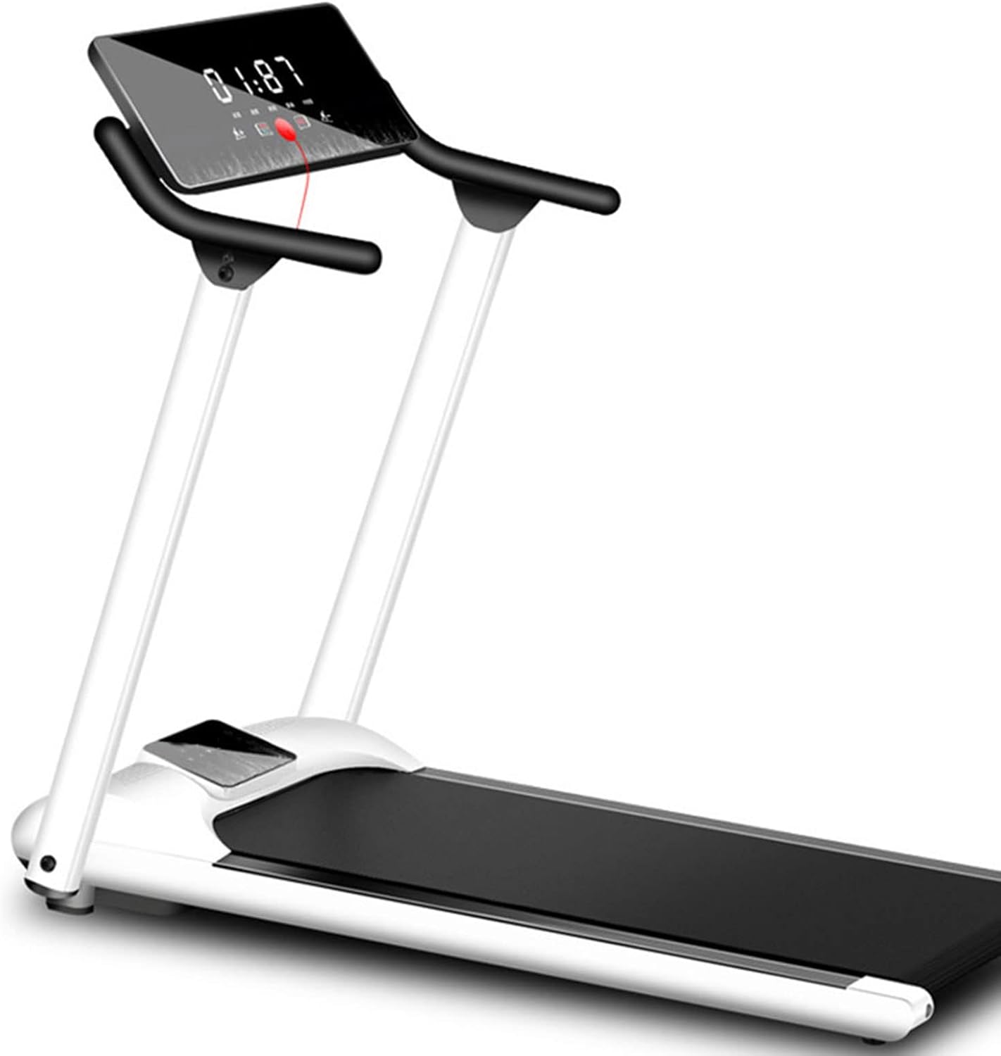 Caminadora Eléctrica Plegable NYTFHMS, 1-10 km/h, LCD, 100 kg