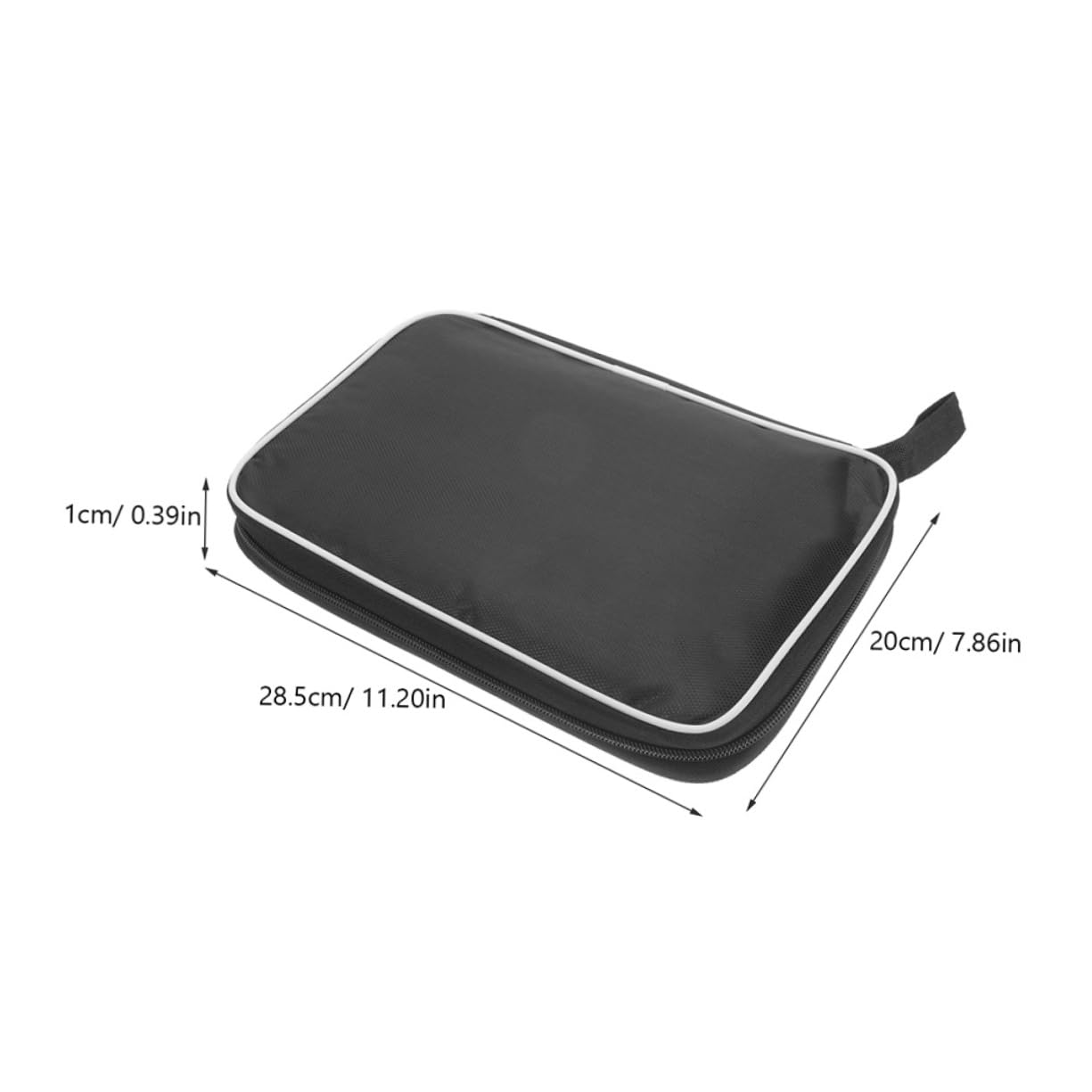 Yardwe Table Tennis Racket Case Portable Scratch Paddle Cover for Easy Carrying Durable Protective Bag for Game Accessories Lightweight and Convenient Design