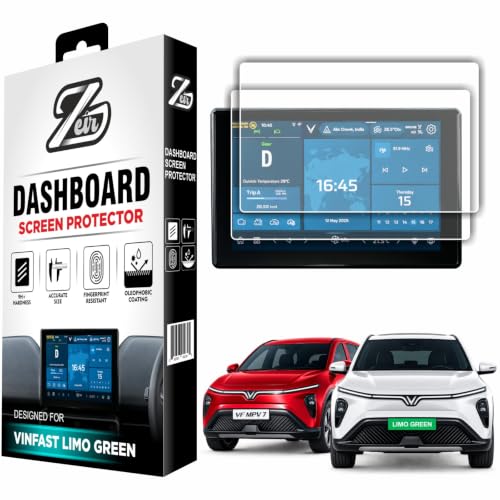 Image of ZEIR [2 PACK] Screen Protector Compatible With VINFAST MPV 7 & Limo Green | 10.1 Inch Infotainment Guard || Anti Fingerprint | Water Resistant || Scratch Vinfast VF New Car 9H Accessories 2026 [Not Tempered Glass]
