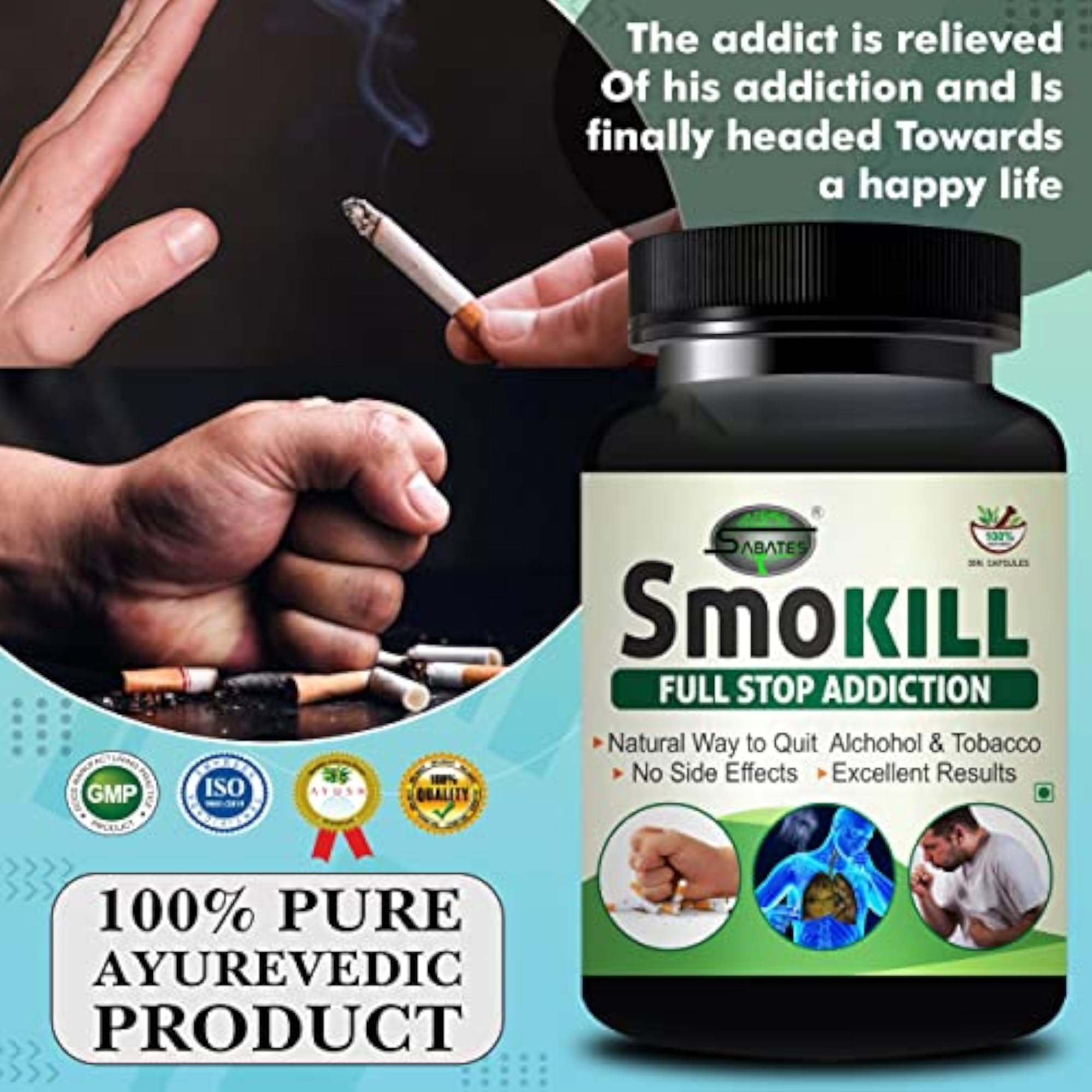 Smokill Vitamin Supplement for Lung Protection
