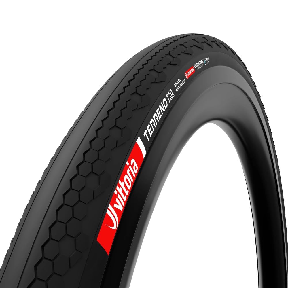 Vittoria Terreno T10 Hardpack 700x40c Gravel Endurance Full Black G2.0