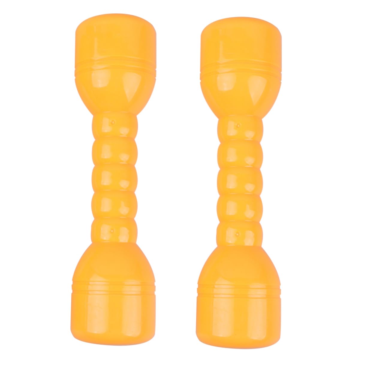 POPETPOP Childrens Plastic Dumbbells Set Ergonomic 1 Pair of Exercise Barbells for Indoor Play Lightweight and Safe for