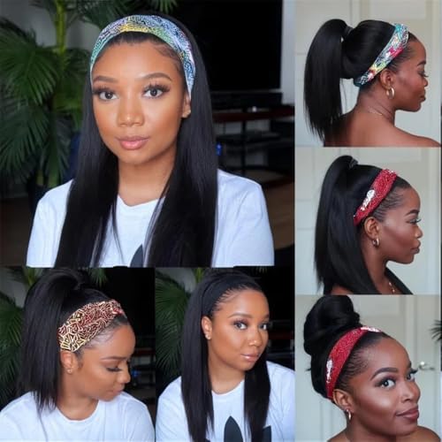Pelucas de diadema sin pegamento para un cambio de look rápido y seguro 3