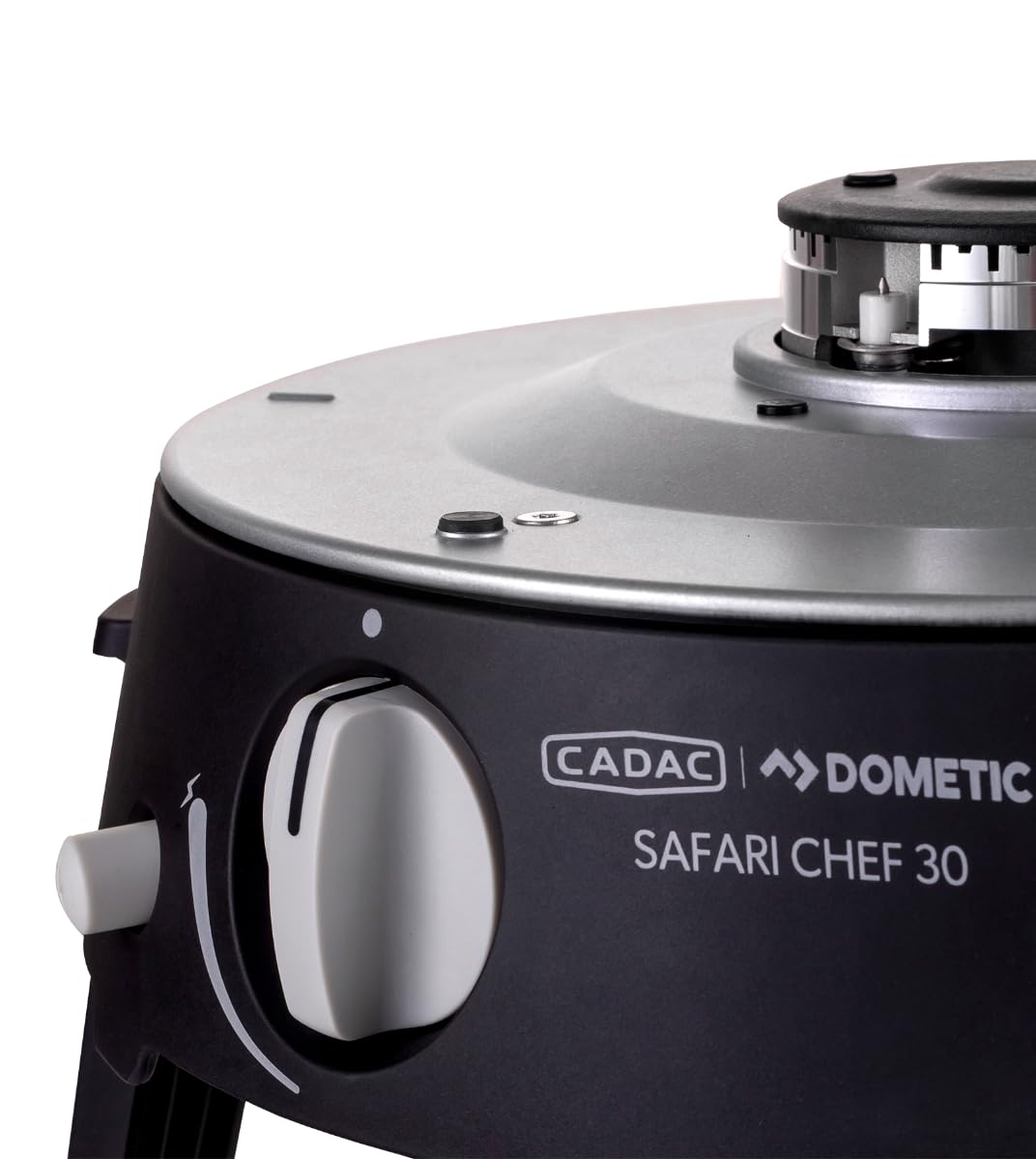 CADAC - Safari Chef 30 LP Deluxe - Tragbare Grills - GreenGrill-Keramikbeschichtung – inkl. Tragetasche - Campingplatz - 50mBar - BBQ-Must-Haves - Verwendung im Freien