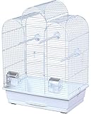 Vogelkäfig dara weiß Flamingo 103604 Vogelkäfig Dara Weiß