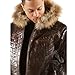 Pelle Pelle Iridescent Large Croc Plush Leather Jacket (46)