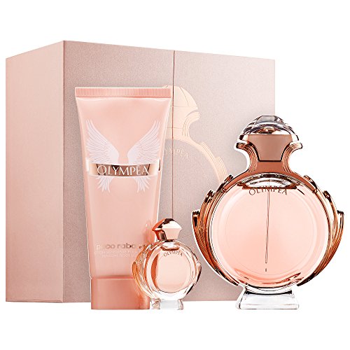 Paco Rabanne Olympea Eau De Parfum And Body Lotion 3-Piece Gift Set