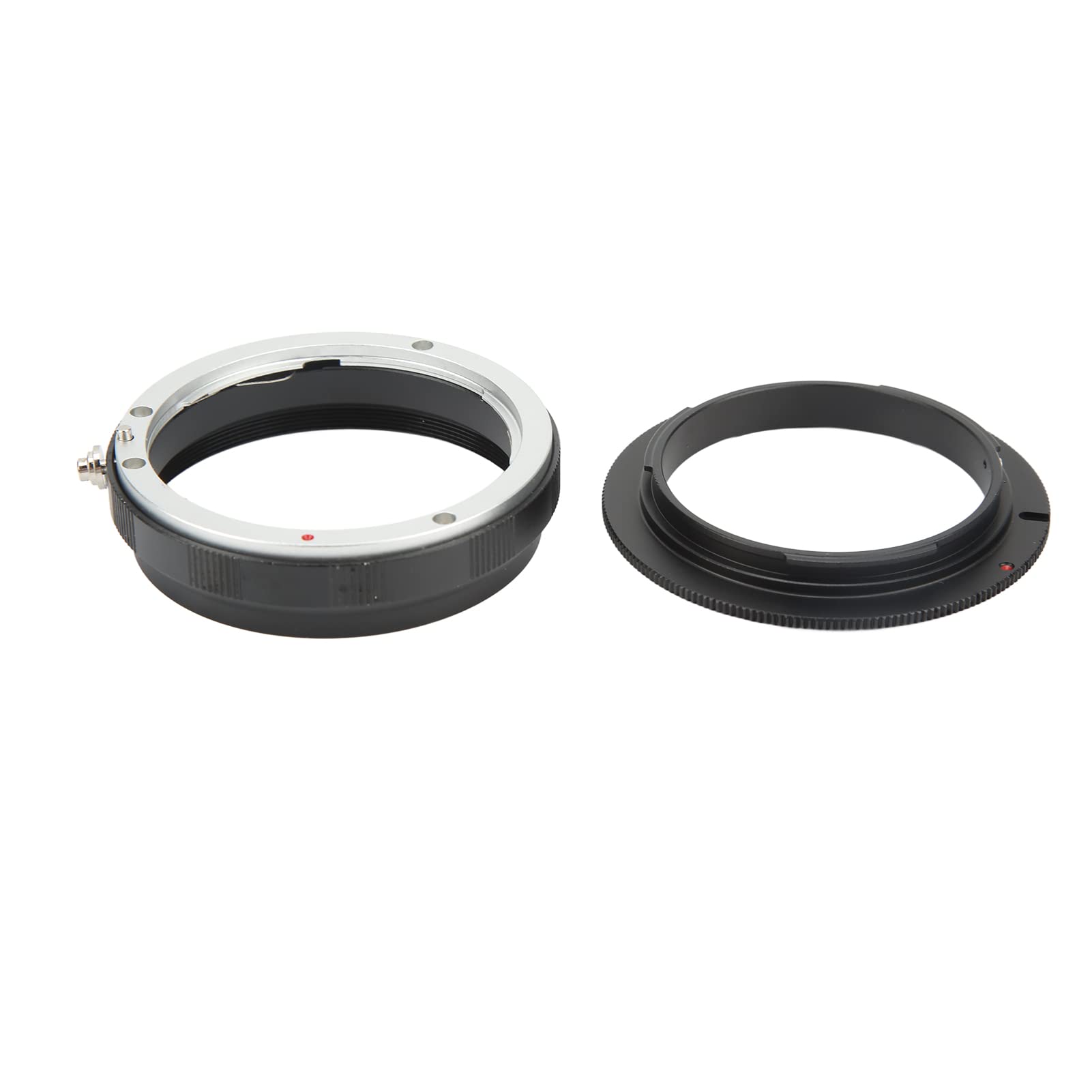 Fydun Pierścień Adaptera Odwróconego Makro 58 Mm Adapter Obiektywu do Mocowania Aparatu Pierścień Ochronny i Osłona Tylnego Mocowania Obiektywu Filtr z Gwintem 58 Mm do Montażu EF