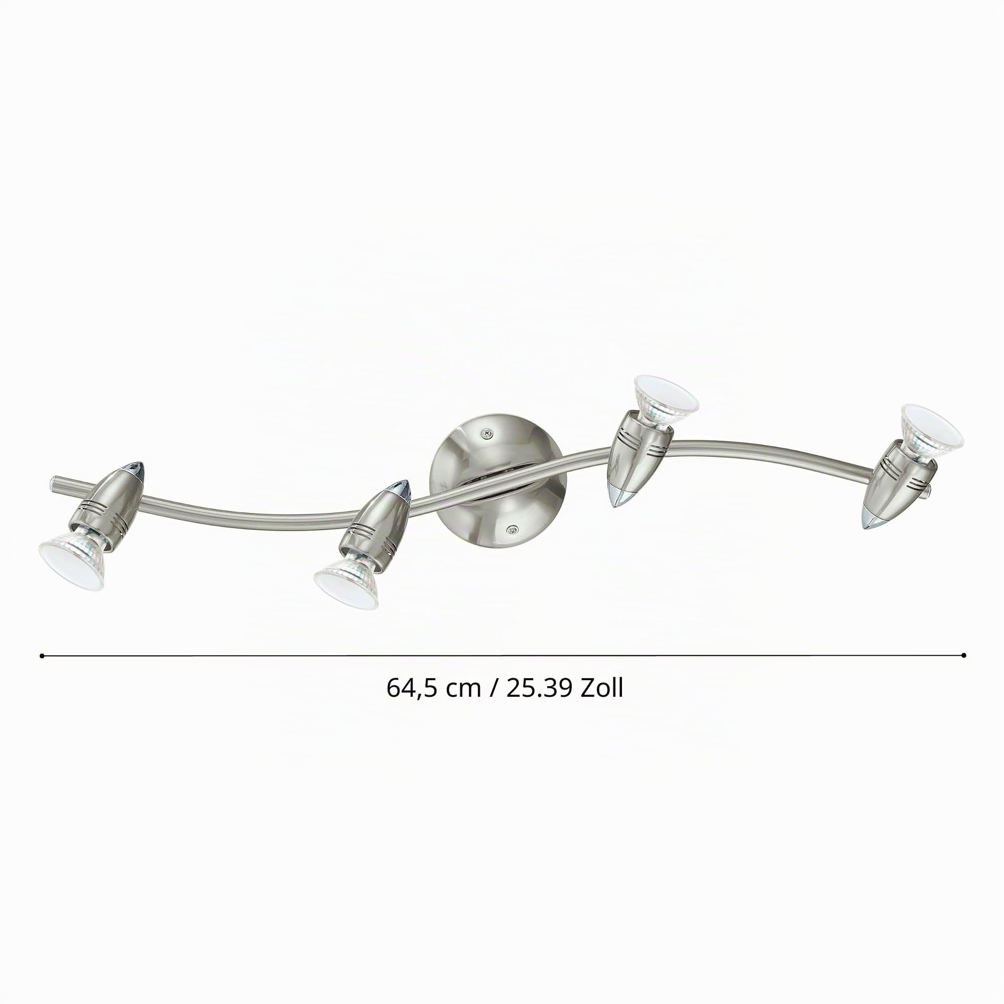 EGLO LED Deckenlampe Magnum LED, 4 flammige Deckenleuchte