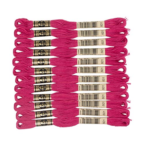 Image of DMC 6-Strand Embroidery Cotton Floss, Dark Cranberry