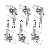 Leewoth 6pcs Wand Tilter for 2" Low Profile Horizontal Blinds Tilt Mechanism Hook Connection with He