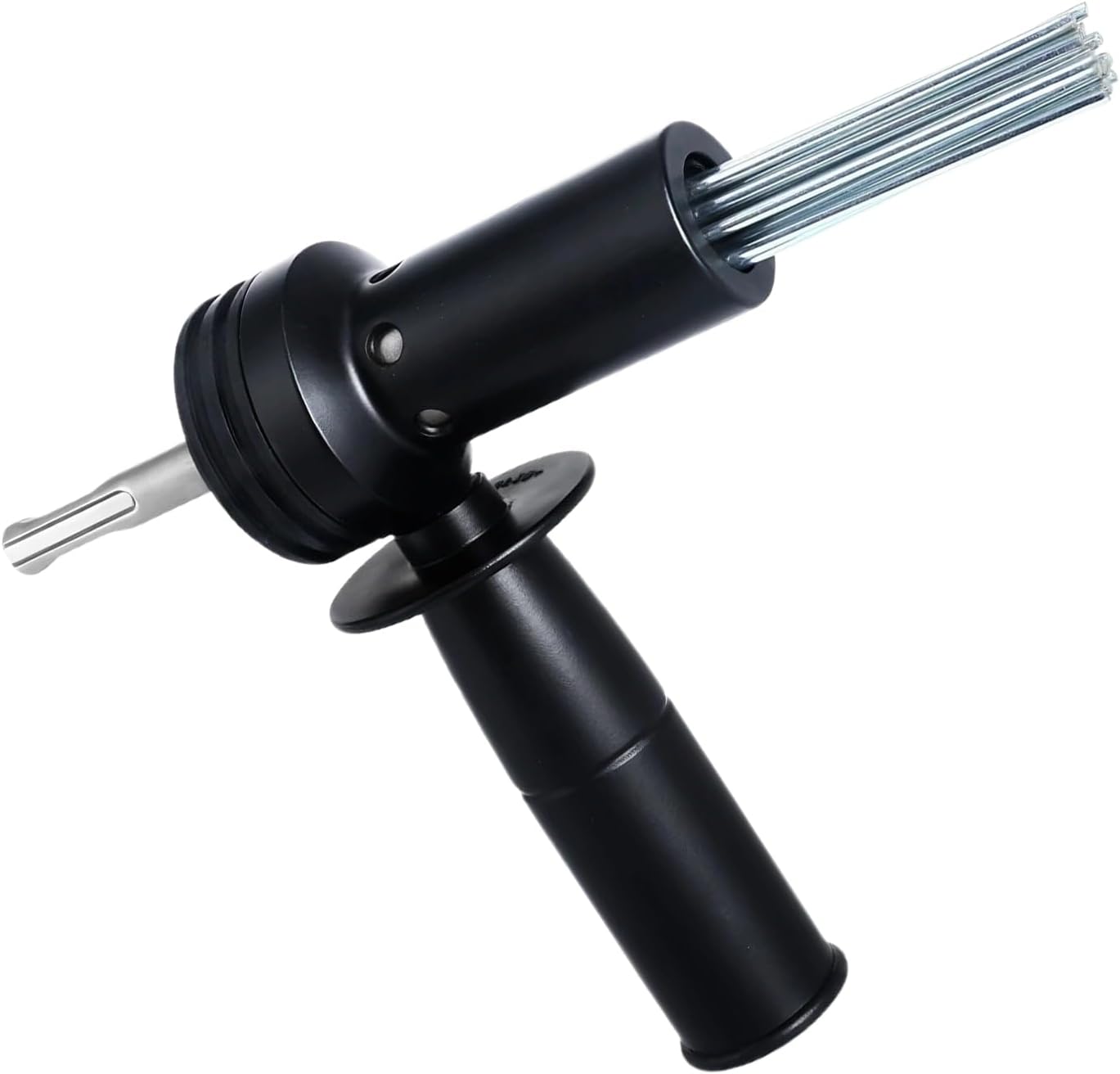 電動ハンマー用ニードルスケーラーアダプタ,18本針 ヘビーデューティ 工具,合金鋼錆取り剤 | 家庭用タイル準備、穿孔、床工事、表面