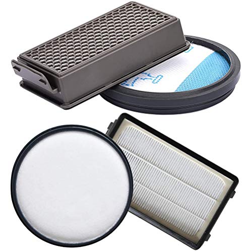 Honeststar 2 Kit de Filtres HEPA pour Aspirateur Moulinex Rowenta Compact Power Cyclonic Mousse Filtre Accessoire Adapté pour Series MO3723pa RO3731ea RO3753ea RO3786ea MO3718pa MO3786pa ZR005901