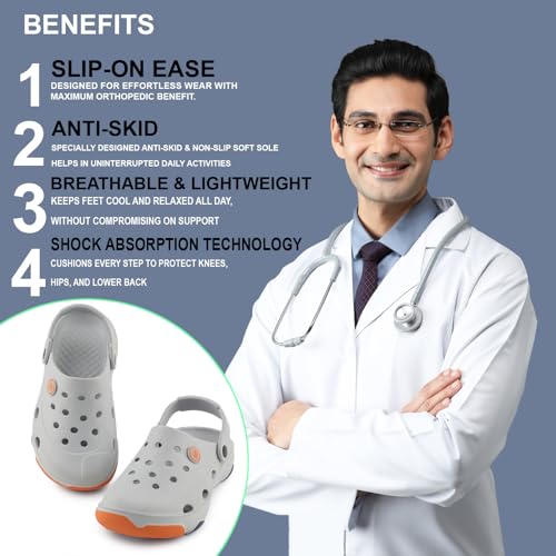 Image of Men's Clog | EVA Meterial | Lightweight, Non-Slip, Stylish & Comfortable, | Daily Use Clog for Men | Size. 6-10.