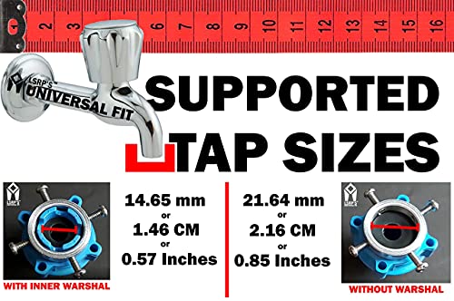 Image of LSRP'S Universal Fit 5 Meter (6.22mm Thick - The Rarest Quality, 3 Layers PVC Made) Washing Machine Inlet Hose Pipe For Fully Automatic Top Load & Front Load Washing Machine - White