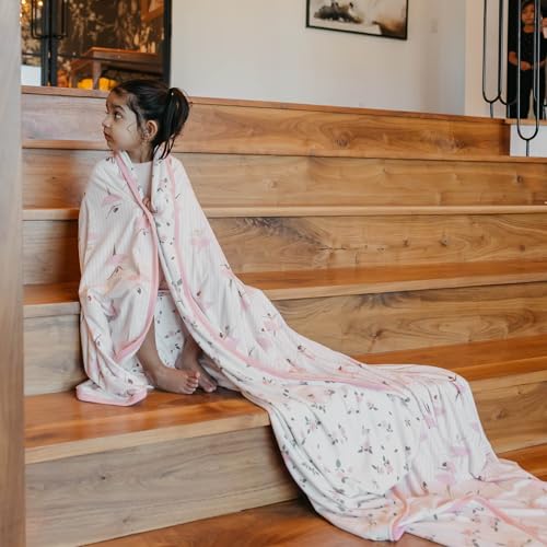 Image of Copper Pearl Jumbo 3-Layer Baby Blanket: Soft Baby Quilts for Boys and Girls | Breathable, Cozy, Toddler Blanket | Baby Quilt for Newborns | 60x72 Premium Material | Katerina