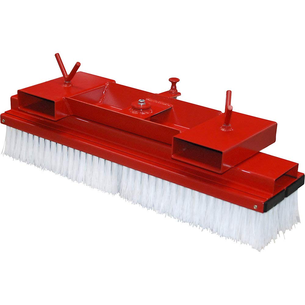 Bauer – Gabelstapler Besen – Breite 1000 mm – rot Feuer