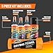 Armor All Car Wash and Car Interior Cleaner Kit, Includes Towel, Tire Foam, Glass Spray, Protectant Spray and Cleaning Spray, Multicolor, 5 Count (Pack of 1)