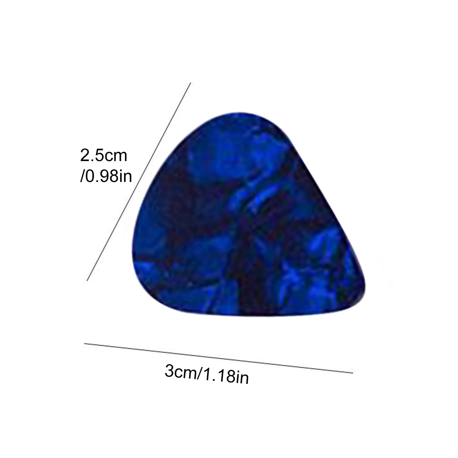 Plettri per Chitarra Plettri Antiscivolo | 120 Pezzi Colorati re 0,46 mm Sottile, 0,71 mm Medio, 0,96 mm per Chitarra , Strumenti a Corda, Mandolini e Bassi