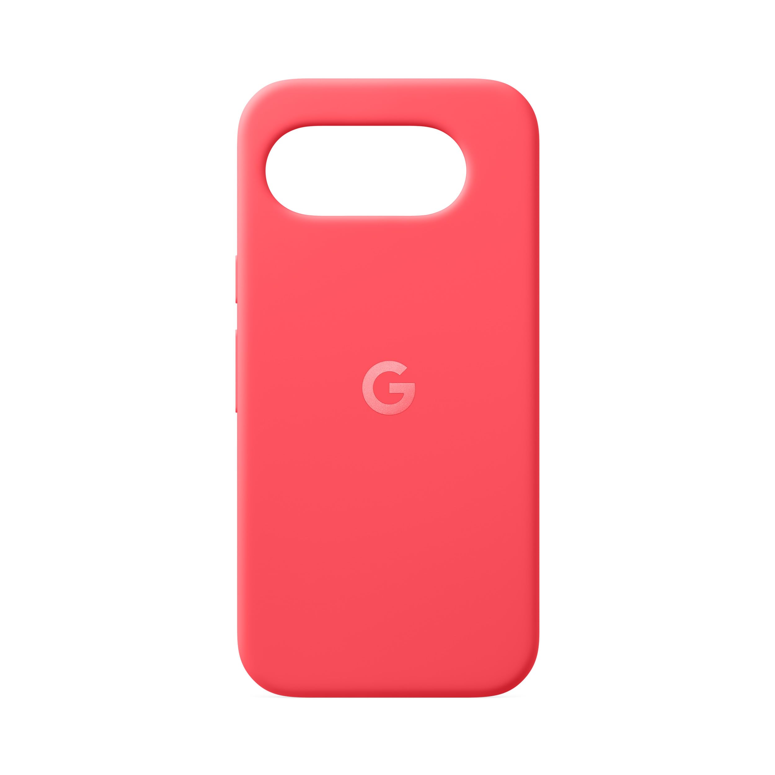 Coque Google Pixel 10a – Spécialement conçue pour Le Google Pixel 10a. Contient du Plastique recyclé. Préserve Les Performances de la Recharge. Testée Contre Les Chutes – Rouge Framboise