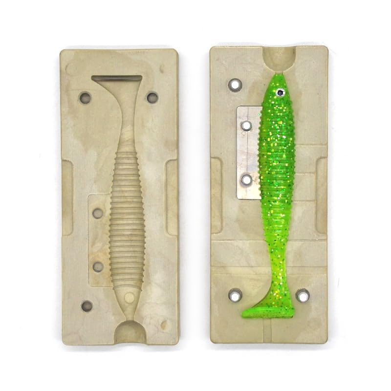 DIMATTEO Weiche Kunststoff-Köderform, Spritzgussformen, Angelformen, Köder, 11,9 cm, 12 g