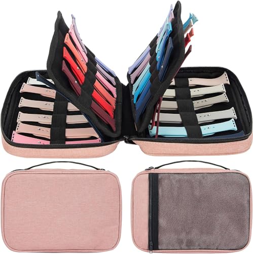 Image of PACMAXI 36 Watch Bands Storage Case - Holds 36 Bands, Fits Most Sizes, Organizer for Watch Straps & Accessories