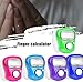 Tnyvm Electronic Finger Counter Display Counter LED Digital Row Counter, Handheld Number Click Counter, Electronic Finger Counter Hand Tally Counter with Ring for Counter Counters Accessories