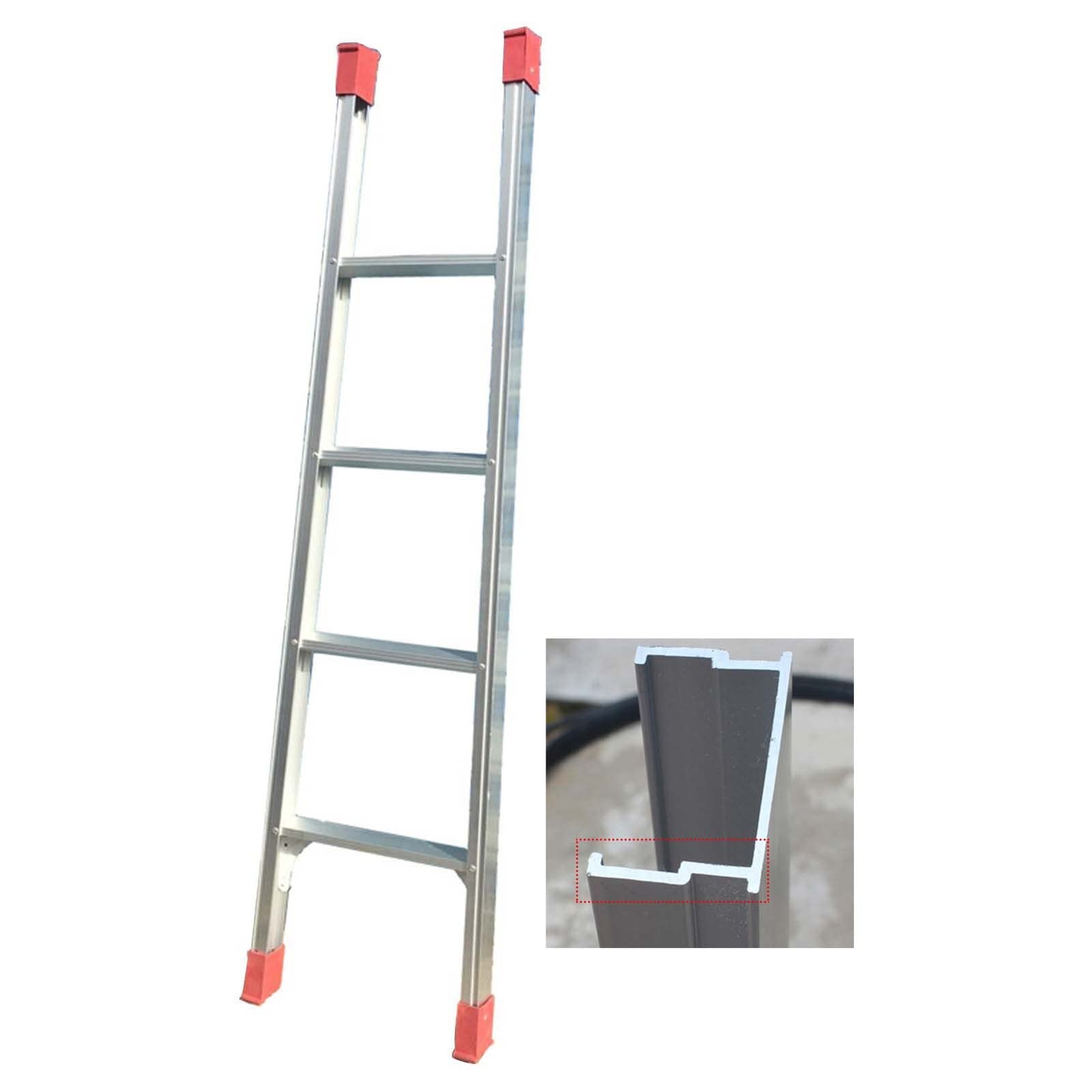 Échelle de lit superposé portable 150 cm escabeaux métalliques camping-car