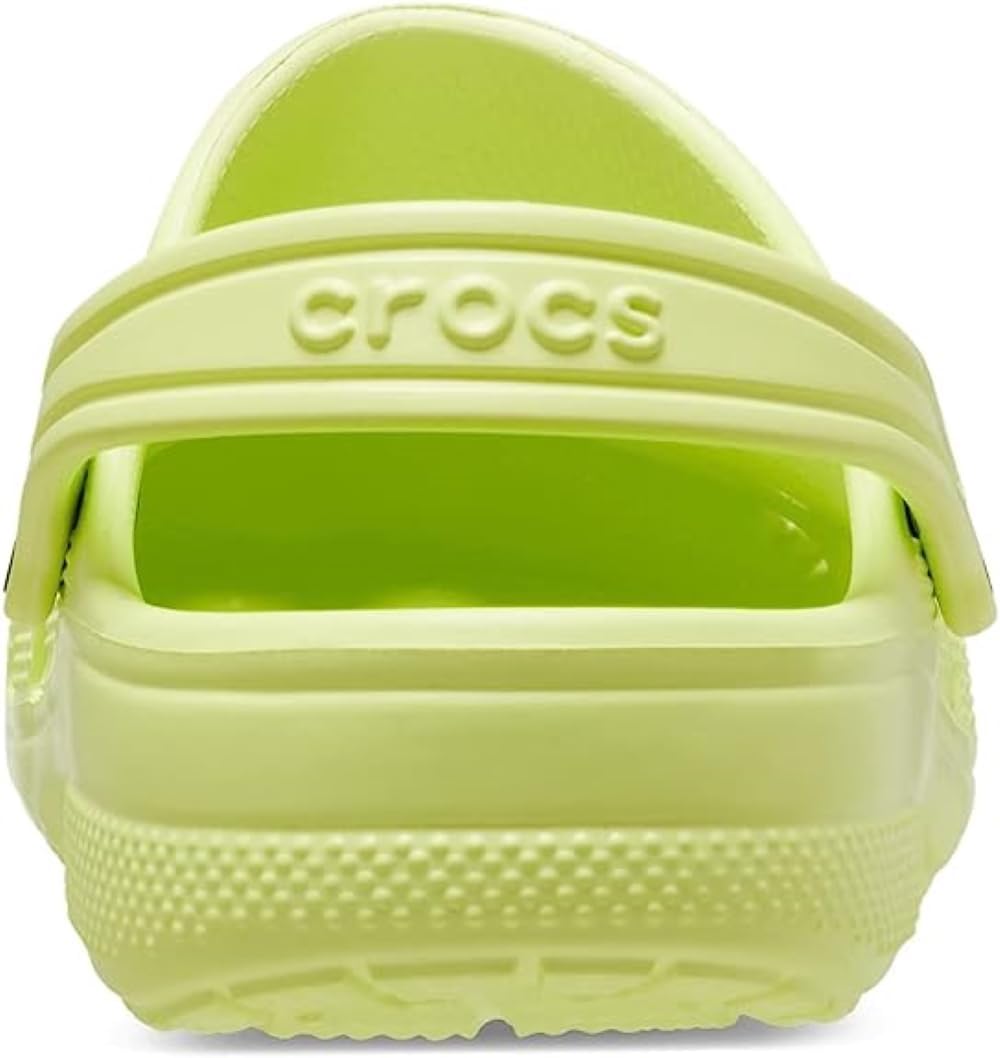 Crocs Unisex-Kids Baya Clog, Lime Zest, 4 M US Toddler