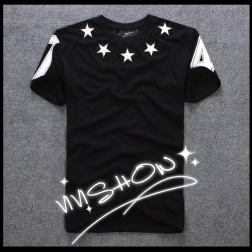 Amazon Bigbang ビッグバン G Dragon ご愛用 カッコイイ星tシャツ G Dragon L ブラック Tシャツ カットソー 通販