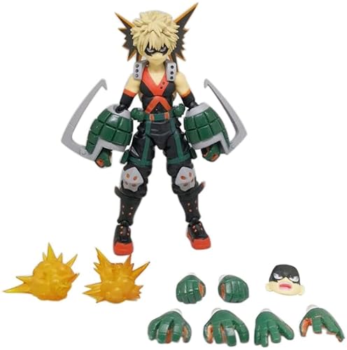 Duezkup My Hero Academia Katsuki Bakugo Action Figure 5.5Inch #TOP2