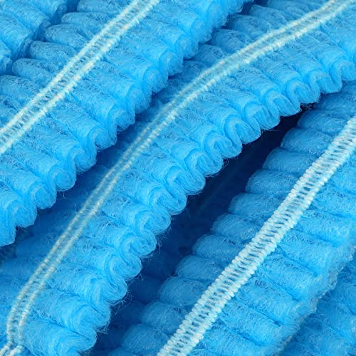 FAAING 400 Stück Haarnetz Einweg, elastisch Mob Kappen Einweg, Baretthauben Kopfhauben mit doppeltem Gummiband für Gastronomie, Schönheit, Küche