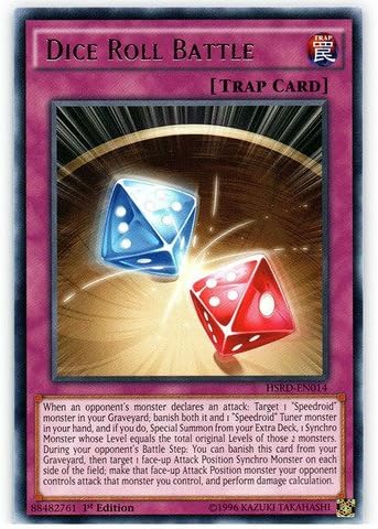 YU-GI-OH! - Dice Roll Battle (HSRD-EN014) - Jinetes de alta velocidad - 1 edición - Raro