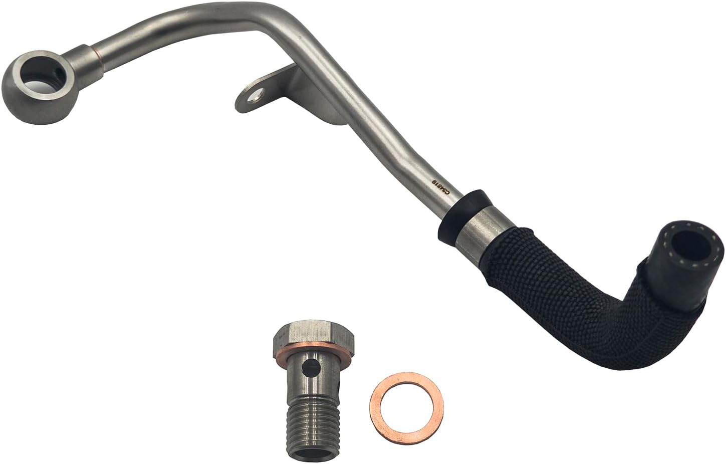AMCC Turbo Coolant Hose Line Radiator hose kit Compatible with BMW N63 4.4L F07 F06 F12 F13 F02 F04 E70 F15 E71 F16 750i X5 X6 550i 650i xDrive Replace：11537577013,11537577014,11537577015,11537578687