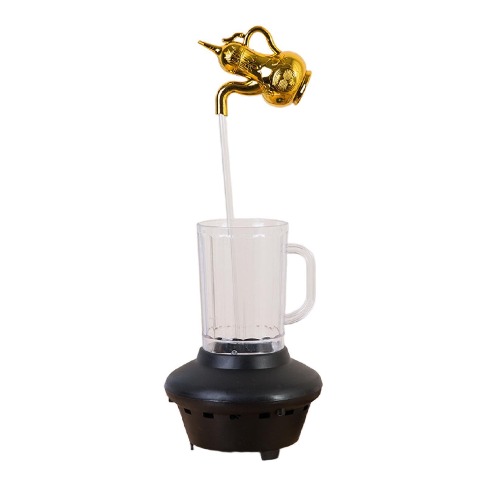 Magic Mug Faucet Fountain Height 18.70 inch Art Decor Decorative with Lights Style B-image-17