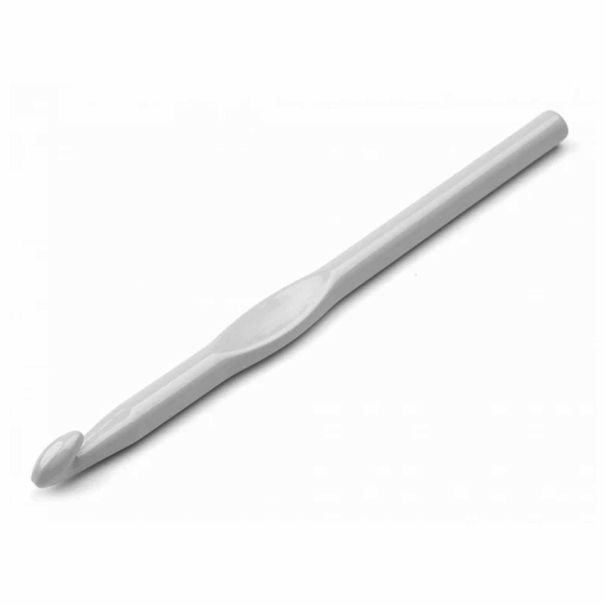 Jyoti Crochet Hook Aluminium for Wool Work, Hand Knitted Sewing DIY Craft Weaving Needle, Ideal for Sweaters, Purses, Scarves, Hats, and Booties, # 15651 (Grey, 6"/15cm of Size 9-12) - 5 Pieces-image-2