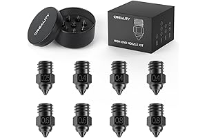 Creality 3D Printer Hardened Steel Nozzles: Enhanced Durability for Crisp 3D Prints