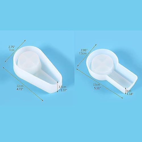 Miniatura 2 de Yeahii Cenicero de cigarro Molde de resina epoxi Bandeja de soporte de ceniza de cigarrillo Molde de silicona DIY Artesanías Decoración de