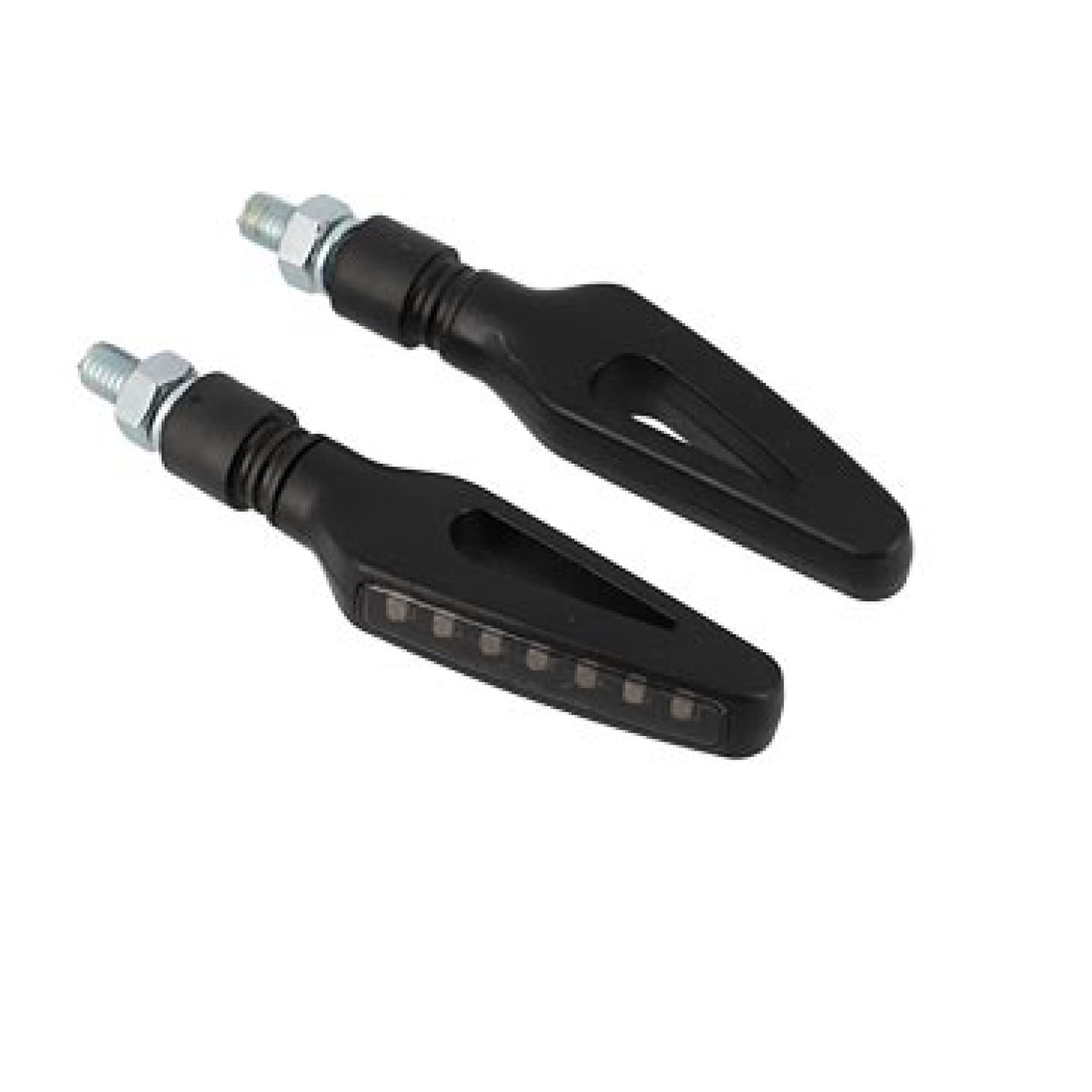 CLIGNOTANT BLACKWAY ANDROMEDE + TIEL LED NEGRO (PR) - Homologue CE