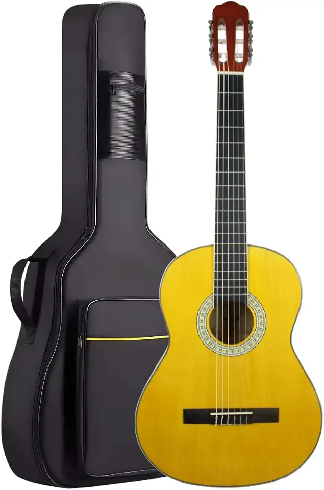 Violão Acústico Bravo Music An300 Estudante Nylon Clássico Orientação Da Mão Destro (ND - Natural Dark)