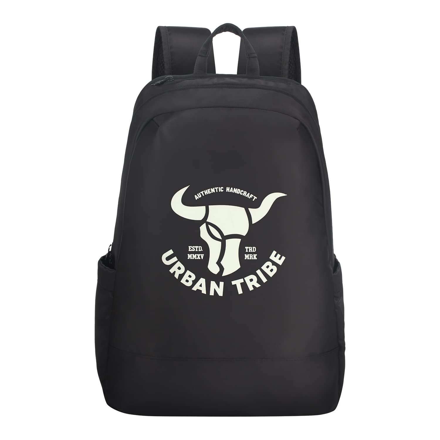 urban tribe Night Rider 15.6 Inch Laptop Backpack for Men & Women | 23 L Smart Black Casual Backpack | Glow In Dark Multi Pocket & Water Repellent-picture-48